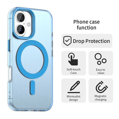MagSafe hoesje voor Apple iPhone 17, Techsuit, CandyCase, Blauw