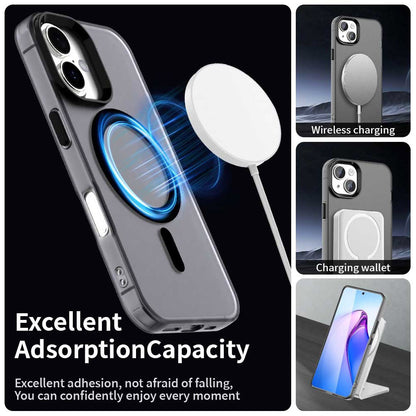 MagSafe hoes voor Apple iPhone 17, Techsuit, CandyCase, Zwart