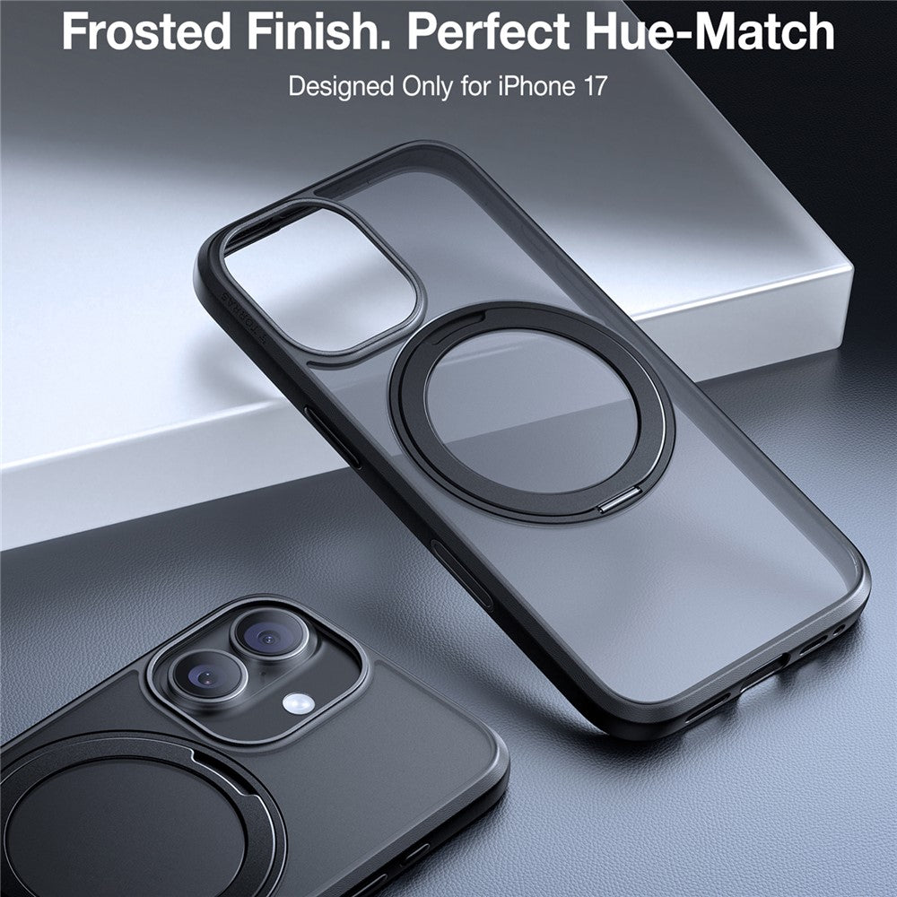 MagSafe Hülle für Apple iPhone 17, Torras, Ostand Pro, Schwarz