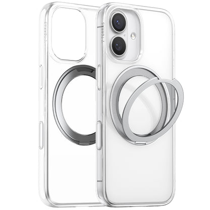 Coque MagSafe pour Apple iPhone 17, Torras, Ostand Pro, Transparente