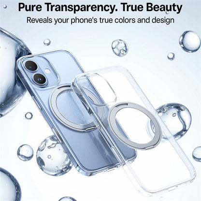 Coque MagSafe pour Apple iPhone 17, Torras, Ostand Pro, Transparente
