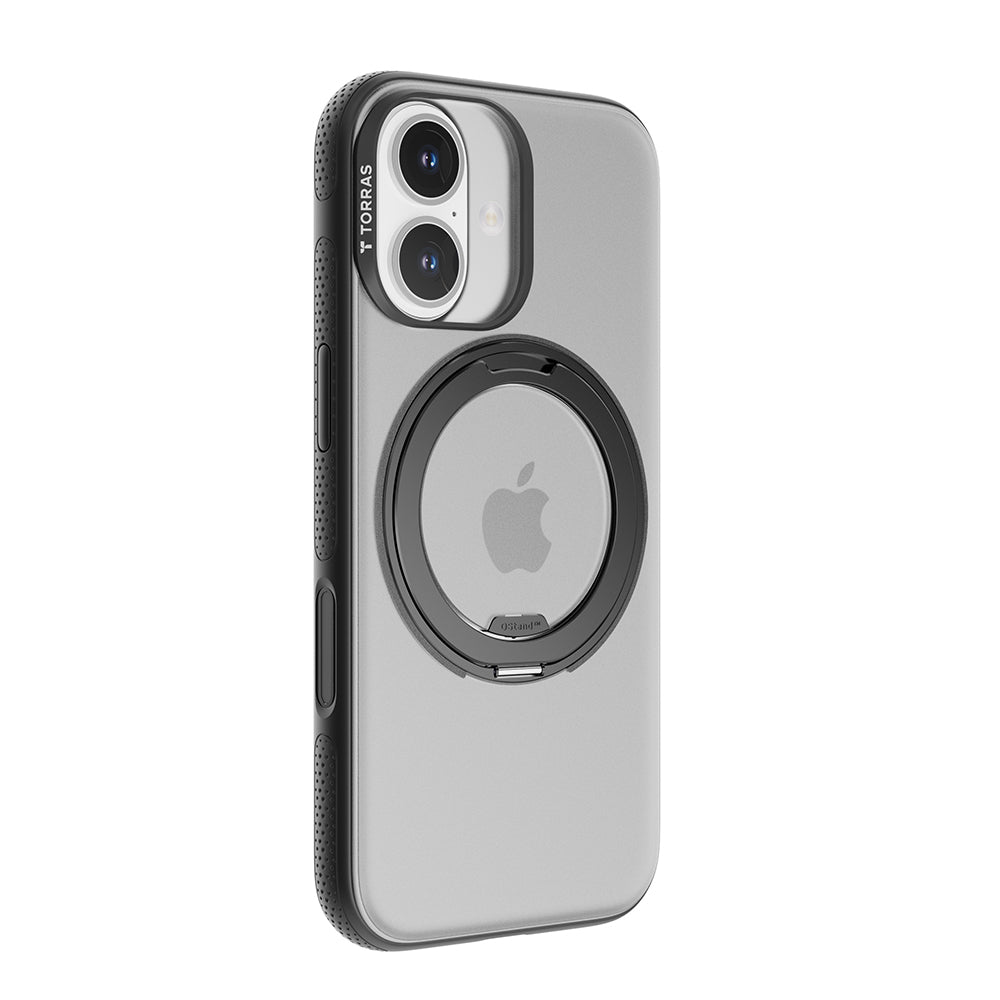 MagSafe Hülle für Apple iPhone 17, Torras, Ostand R Fitness, Schwarz