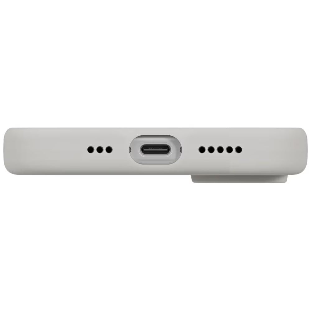 Housse MagSafe pour Apple iPhone 17, UNIQ, Lino MagClick, Gris
