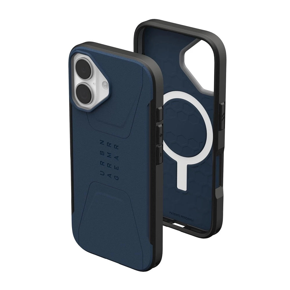 Coque MagSafe pour Apple iPhone 17, Urban Armor Gear, Civilian, Bleu Marine