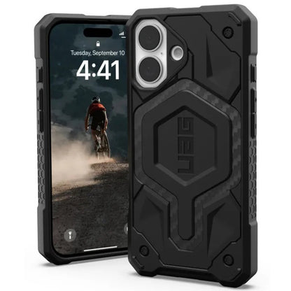 MagSafe hoes voor Apple iPhone 17, Urban Armor Gear, Monarch Pro Carbon, Zwart