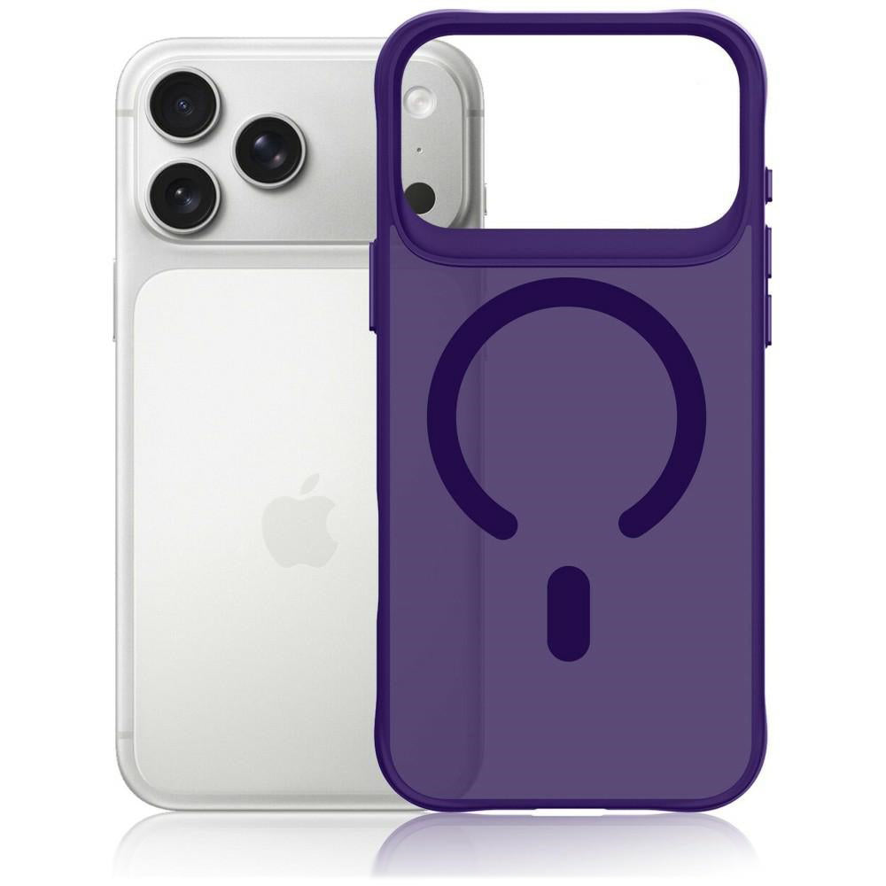 MagSafe-Hülle für Apple iPhone 18 Pro / 17 Pro, 3MK, Smoke MagCase, Lila