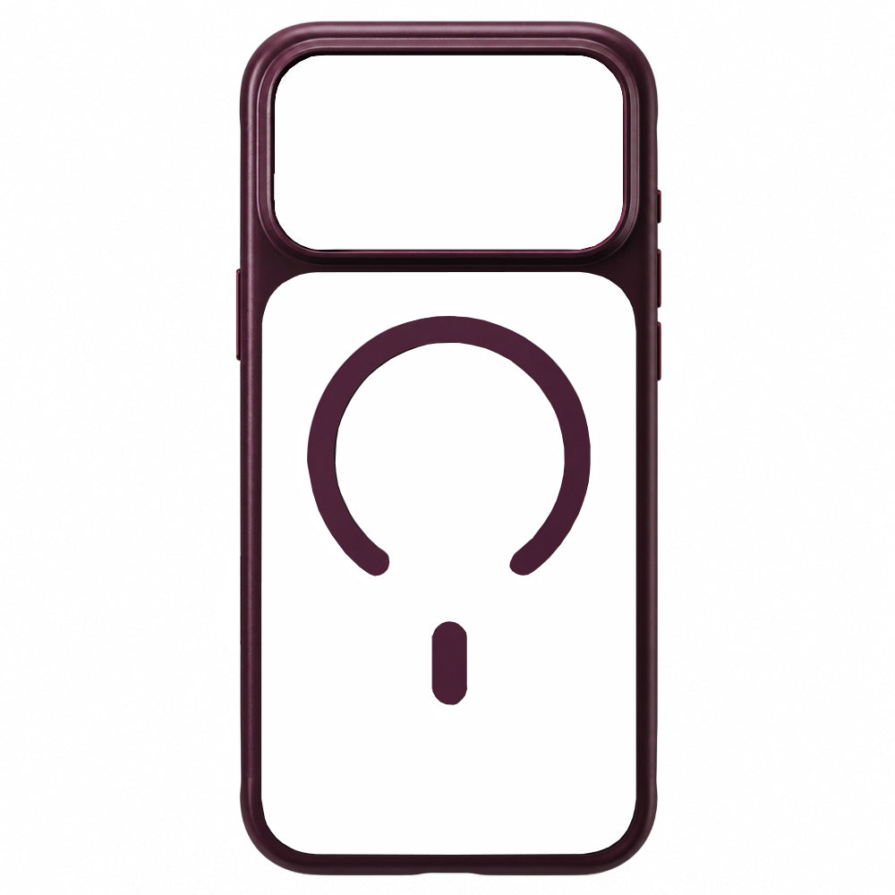 Coque MagSafe pour Apple iPhone 18 Pro / 17 Pro, Blueo, APE Anti-Drop, bordeaux
