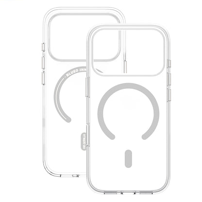 Coque MagSafe pour Apple iPhone 18 Pro / 17 Pro, Blueo, Crystal Pro Anti-Drop, transparente