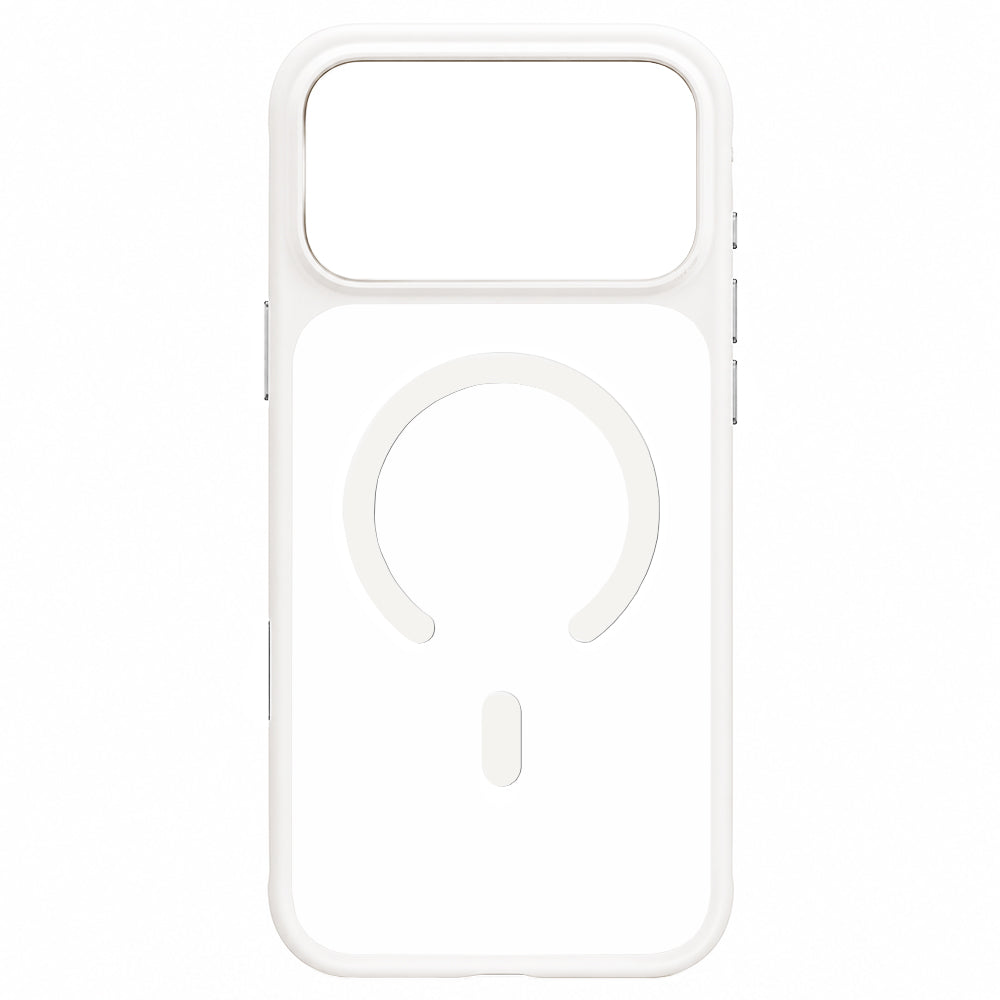 MagSafe-Hülle für Apple iPhone 18 Pro / 17 Pro, Blueo, hautfreundlich und stoßfest, Satinweiß