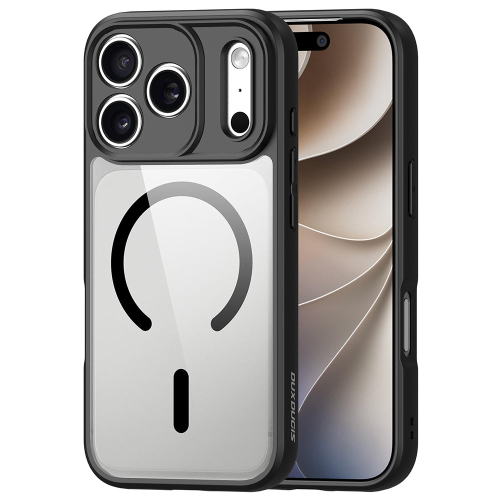 MagSafe-Hülle für Apple iPhone 18 Pro / 17 Pro, DUX DUCIS, Aimo, Schwarz