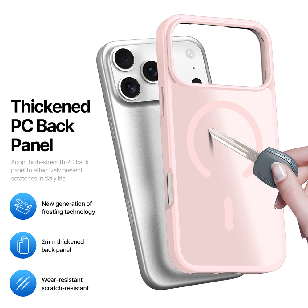 MagSafe-Hülle für Apple iPhone 18 Pro / 17 Pro, DUX DUCIS, Yind, Dunkelrot