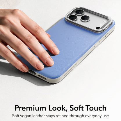 Coque MagSafe pour Apple iPhone 18 Pro / 17 Pro, ESR, Atelier avec support, Bleu