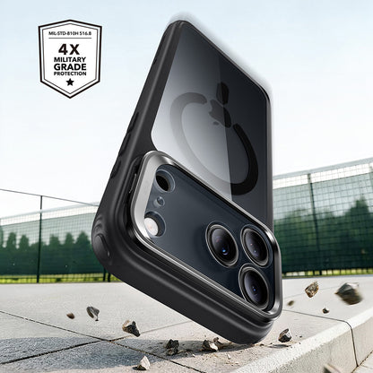 Coque MagSafe pour Apple iPhone 18 Pro / 17 Pro, ESR, Classic Hybrid Kickstand, Noire Transparente