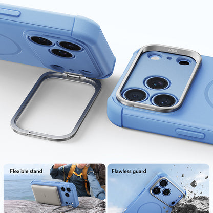 Coque MagSafe pour Apple iPhone 18 Pro / 17 Pro, ESR, Cyber Armor Kickstand, Bleu