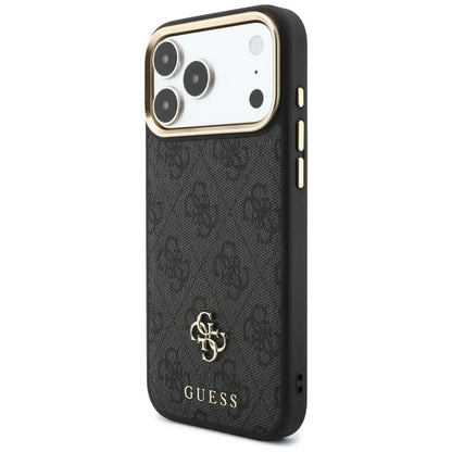 Coque MagSafe Guess 4G Cardslot noire pour Apple iPhone 18 Pro / 17 Pro
