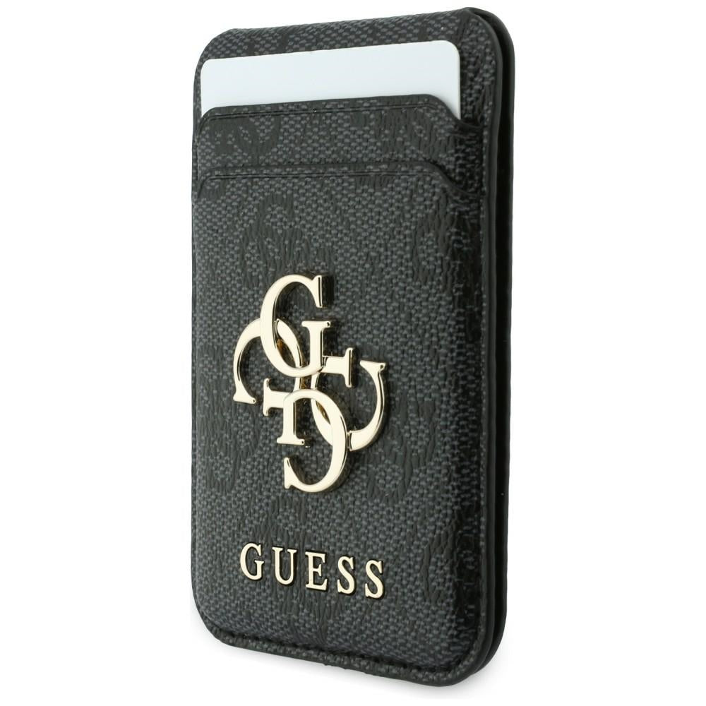 Coque MagSafe Guess 4G Cardslot noire pour Apple iPhone 18 Pro / 17 Pro