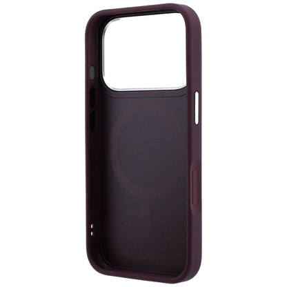 Coque MagSafe pour Apple iPhone 18 Pro / 17 Pro, Karl Lagerfeld, Point and Choupette Sketch, Bordeaux