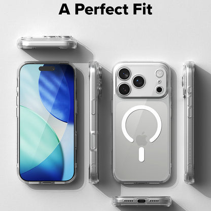 MagSafe-hoesje voor Apple iPhone 18 Pro / 17 Pro, Ringke, Fusion, Transparant
