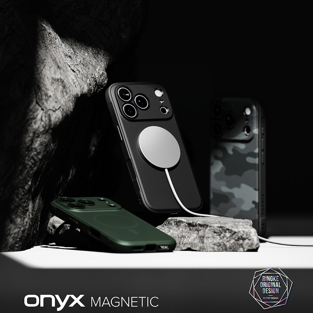 MagSafe-Hülle für Apple iPhone 18 Pro / 17 Pro, Ringke, Onyx, Tarnmuster