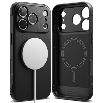 MagSafe-Hülle für Apple iPhone 18 Pro / 17 Pro, Ringke, Onyx, Schwarz