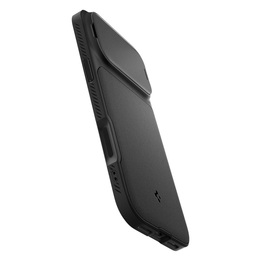 MagSafe-hoesje voor Apple iPhone 18 Pro / 17 Pro, Spigen, Optik Armor, Zwart ACS09953