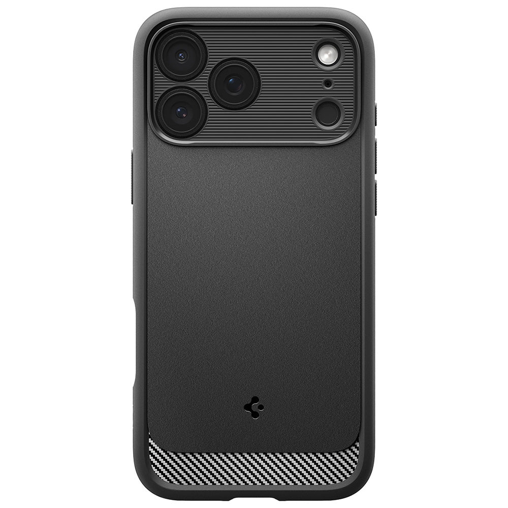 Coque MagSafe pour Apple iPhone 18 Pro / 17 Pro, Spigen, Rugged Armor, Noir Mat ACS12147