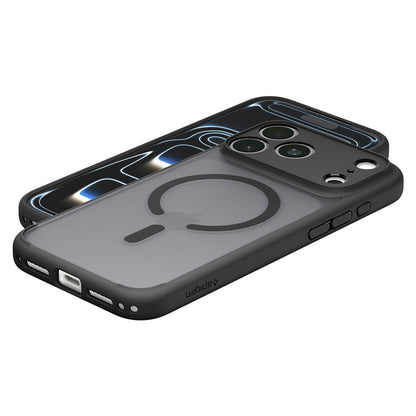 MagSafe-Hülle für Apple iPhone 18 Pro / 17 Pro, Spigen, Ultra Hybrid, Satin Schwarz ACS12160