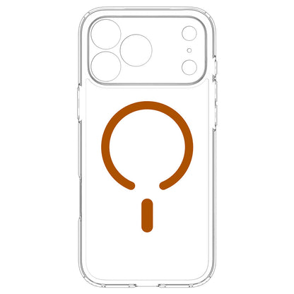 MagSafe-Hülle für Apple iPhone 18 Pro / 17 Pro, Spigen, Ultra Hybrid, Transparent Orange ACS12159