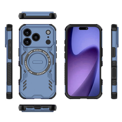 MagSafe-Hülle für Apple iPhone 18 Pro / 17 Pro, Techsuit, ArmorMag, Blau