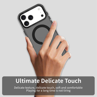 MagSafe-Hülle für Apple iPhone 18 Pro / 17 Pro, Techsuit, CandyCase, Schwarz