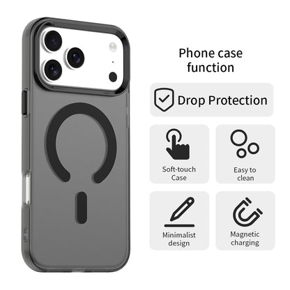 MagSafe-Hülle für Apple iPhone 18 Pro / 17 Pro, Techsuit, CandyCase, Schwarz