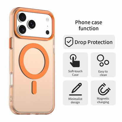 MagSafe-hoes voor Apple iPhone 18 Pro / 17 Pro, Techsuit, CandyCase, Oranje