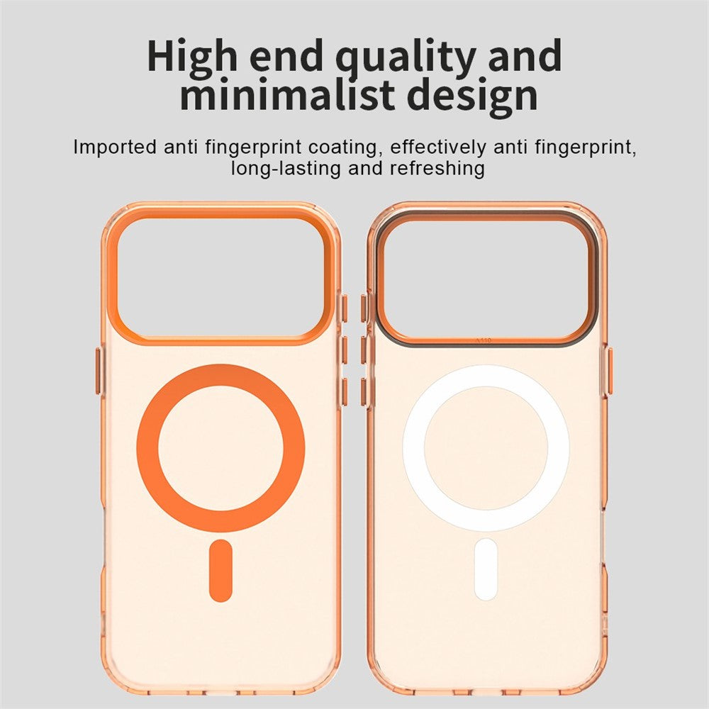 MagSafe-hoes voor Apple iPhone 18 Pro / 17 Pro, Techsuit, CandyCase, Oranje
