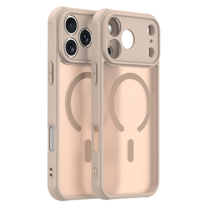MagSafe Case for Apple iPhone 18 Pro / 17 Pro, Techsuit, HaloFrost II, Gold