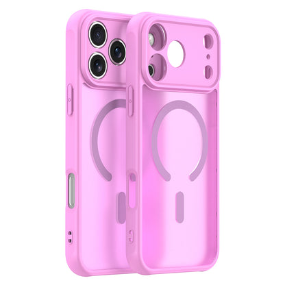 MagSafe Case for Apple iPhone 18 Pro / 17 Pro, Techsuit, HaloFrost II, Pink