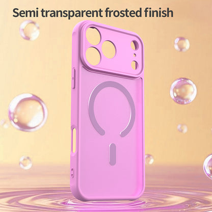MagSafe Case for Apple iPhone 18 Pro / 17 Pro, Techsuit, HaloFrost II, Pink