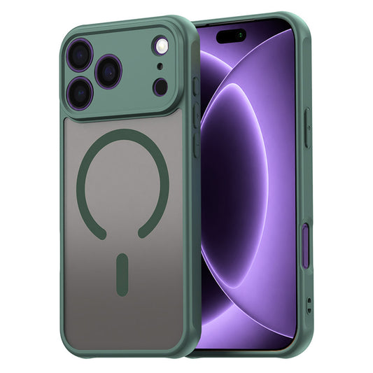 MagSafe-hoesje voor Apple iPhone 18 Pro / 17 Pro, Techsuit, HaloFrost II, Groen