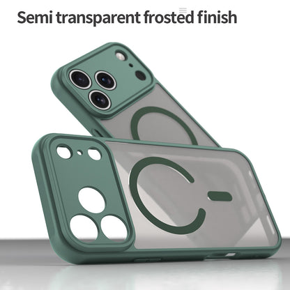 Coque MagSafe pour Apple iPhone 18 Pro / 17 Pro, Techsuit, HaloFrost II, Vert