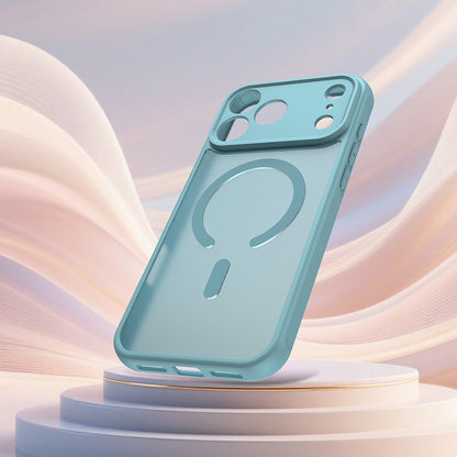 MagSafe-hoesje voor Apple iPhone 18 Pro / 17 Pro, Techsuit, HaloFrost II, Lichtgroen