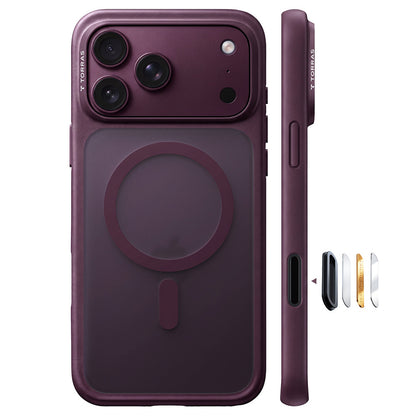 Coque MagSafe pour Apple iPhone 18 Pro / 17 Pro, Torras, Guardian, Violet