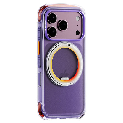 Coque MagSafe pour Apple iPhone 18 Pro / 17 Pro, Torras, O3 Air Core, Violet