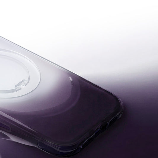 MagSafe-hoes voor Apple iPhone 18 Pro / 17 Pro, Torras, Ostand O3 Air Gradient, Violet Oranje