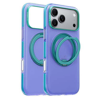 Coque MagSafe pour Apple iPhone 18 Pro / 17 Pro, Torras, Ostand O3 Hue, Indigo