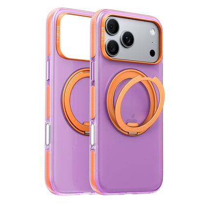 MagSafe-hoesje voor Apple iPhone 18 Pro / 17 Pro, Torras, Ostand O3 Hue, Paars