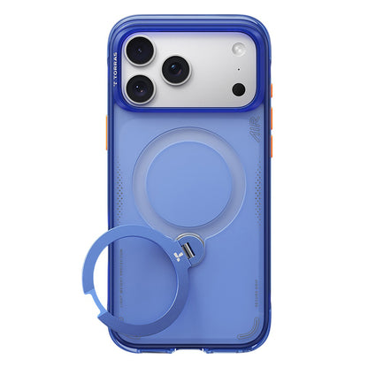 Coque MagSafe pour Apple iPhone 18 Pro / 17 Pro, Torras, Ostand Q3 Air, Bleue