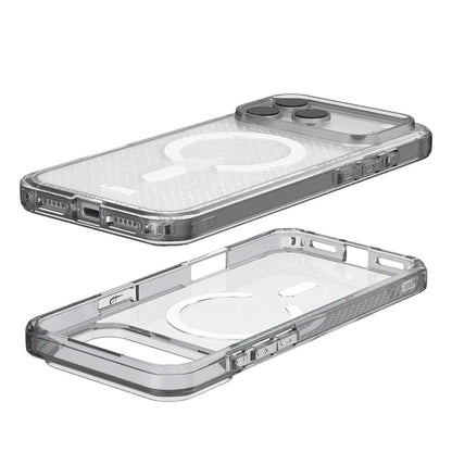 MagSafe-Hülle für Apple iPhone 18 Pro / 17 Pro, Urban Armor Gear, Dot, Silber