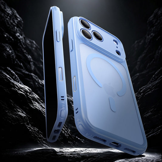 MagSafe-hoesje voor Apple iPhone 18 Pro, ESR, Classic Hybrid, Satin Blauw