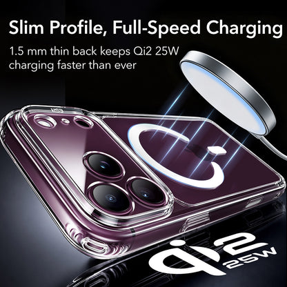 Coque MagSafe pour Apple iPhone 18 Pro, ESR, Classic Hybrid, Transparente