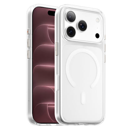 MagSafe-hoesje voor Apple iPhone 18 Pro Max / 17 Pro Max, Blueo, Crystal Pro Anti-Drop, transparant