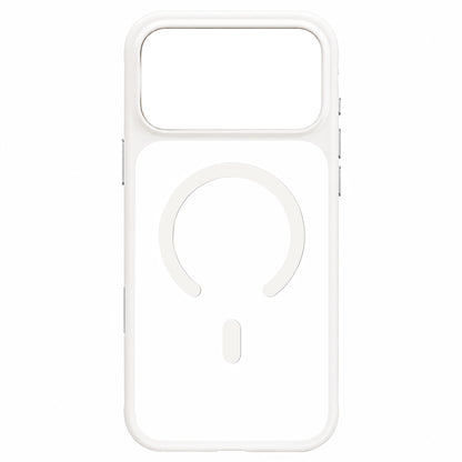 Coque MagSafe pour Apple iPhone 18 Pro Max / 17 Pro Max, Blueo, douce pour la peau et antichoc, blanche satinée
